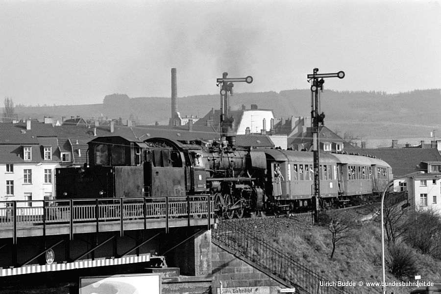 Die Bundesbahnzeit - Wuppertal In Der Bundesbahnzeit – Schwarz/weiß